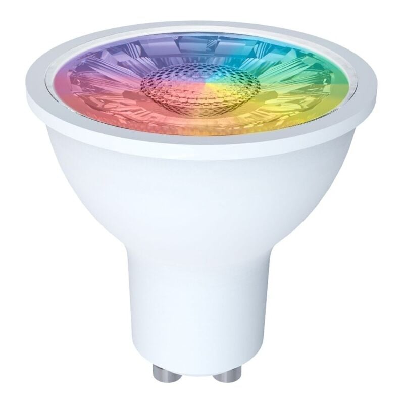 

Bombilla Wifi + Bluetooth Gu10 Rgb 345 Lm 5,5X5,2X6,5 Cm Bl