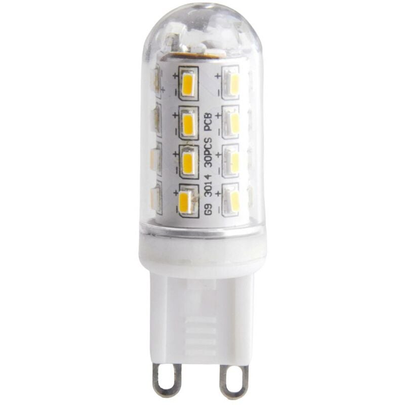 

Bombilla LED G9 3 W 830 tubular, transparente