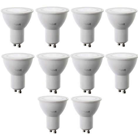 Bombillas Led Beghelli 7W GU10 6500K 600 lumen 10pcs 56859