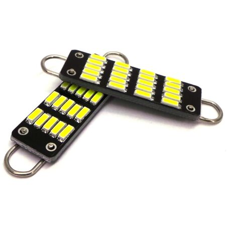 bombillas LED C21W SV8.5 12V CANBUS de 44 mm con bucle
