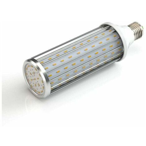 JALLERIA Bombillas LED E27 45W 6000K 4450LM 140X5730SMD, Bombilla de Maíz, Bombilla de Conversión de Aluminio de Alta Potencia de 450W, Farola LED, Proyector de 360°, para Garaje y Entrada de Autos