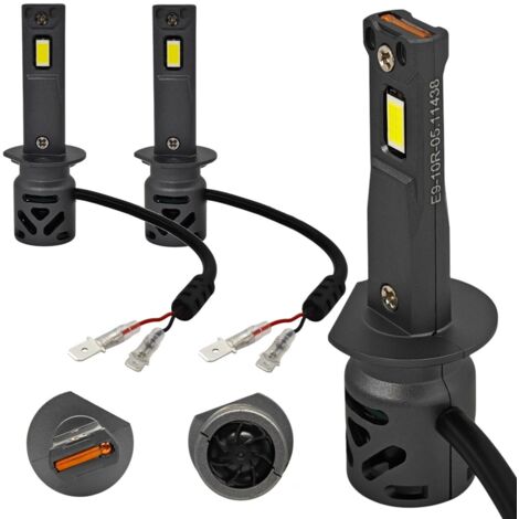 bombillas LED H1 9V-30V CANBUS CSP 8000lm blanco intenso