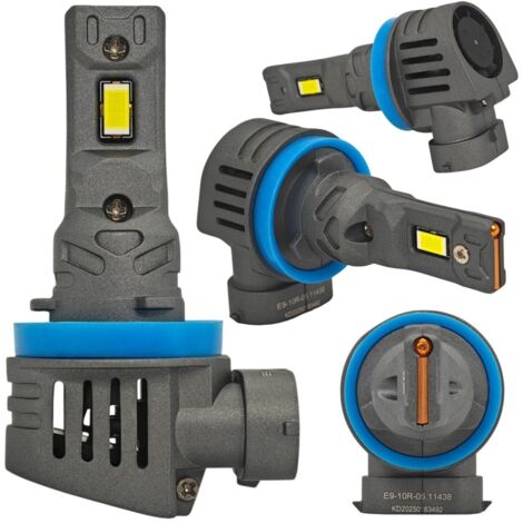 bombillas LED H11 9V-32V CANBUS CSP 8000lm blanco intenso