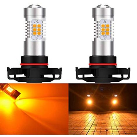 bombillas LED H16 12-24V CANBUS naranja