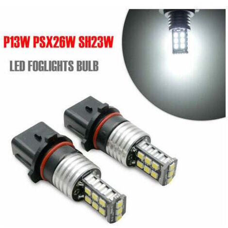 bombillas LED P13W para faros delanteros diurnos Audi A4 B8, blancas, 6000 K