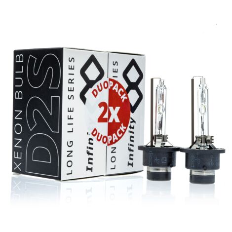 Bombillas xenón de larga duración D2S 35 W 4800 K 85 V, 2 unidades.