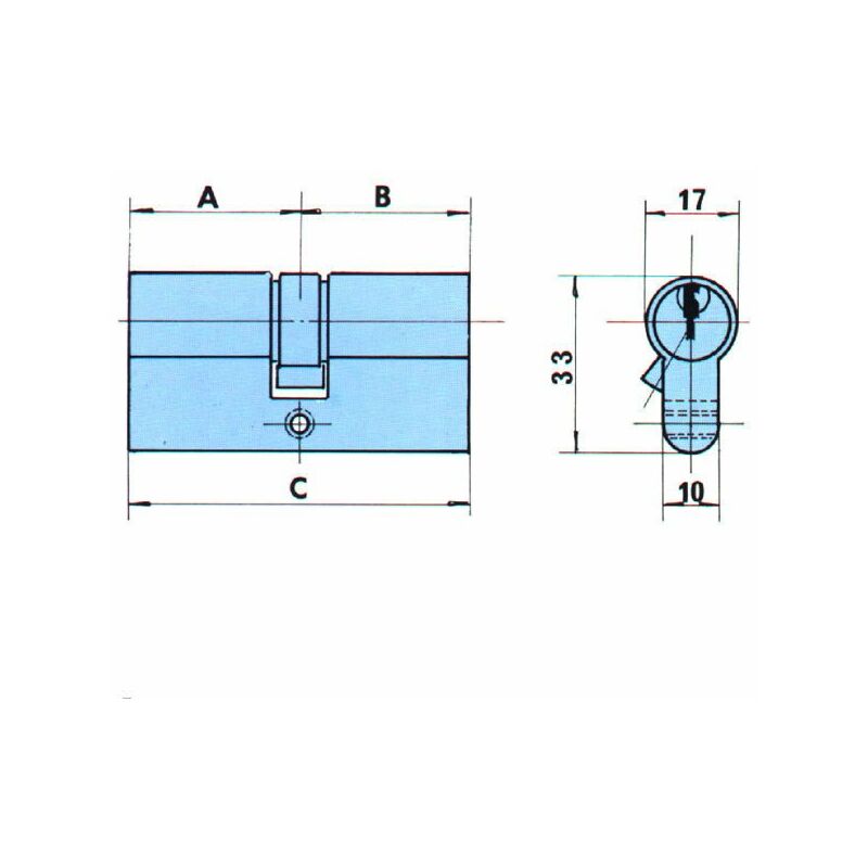 

Bombillo Laton 0400 30x30 Mm