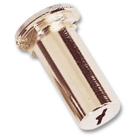Bombillo CR pompa sencillo 50 mm – 20-cromo – Para puertas de madera y metal – Función de bloqueo de seguridad – Codiven
