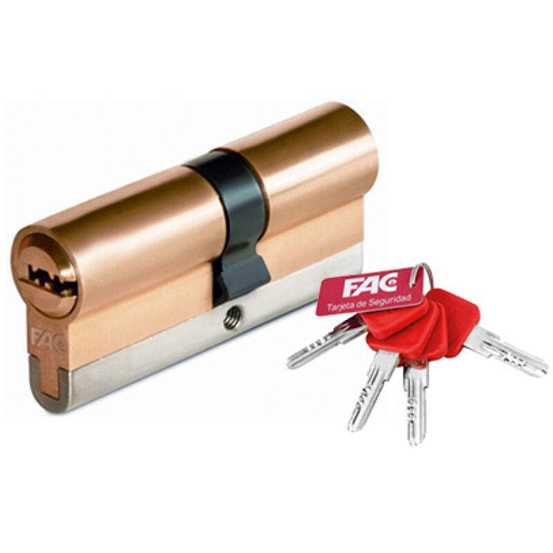 Ampoule de sécurité anti-bumping en laiton 80 mm (40-40) l/long rk FAC