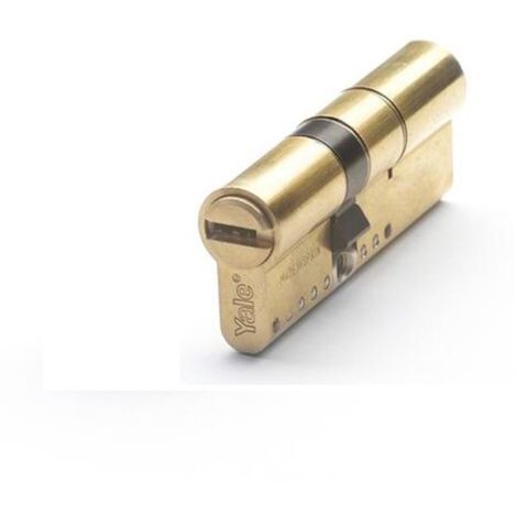 Bombillo seguridad latonado yl6 60mm doble embrague yale