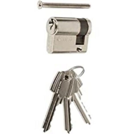 BOMBILLO TE-5 TESA LEVA CORTA 5200 50-10 NÍQUEL - SEGURIDAD Y DURABILIDAD PARA CERRADURAS