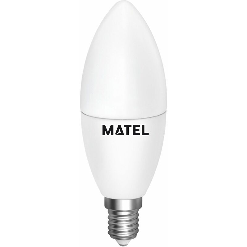 

Bombilla LED vela regulable E14 7w cálida 650lm