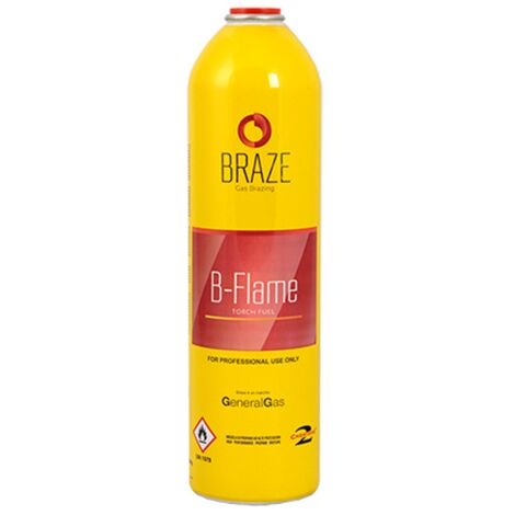 Bombola di gas per miniflame 385 gr 1100 gradi