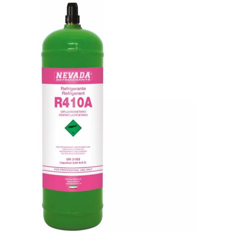 BOMBOLA freon RICARICABILE R410A 1 LT RICARICA CLIMATIZZATORI MADE IN ITALY