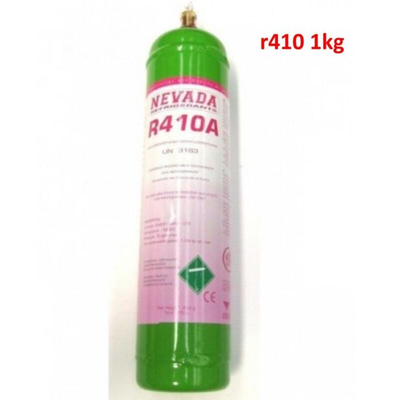 Image of Bombola freon ricaricabile R410A 1 lt ricarica climatizzatori made in italy