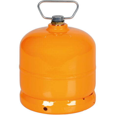 Bombola GPL, uscita valvola, attacco M 16 x 1,5 femmina - 1 Kg (2,5 L)
