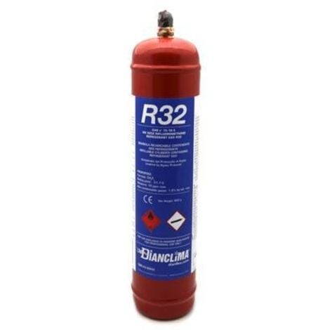 WEBMARKETPOINT BOMBOLA RICARICABILE CONTENENTE GAS REFRIGERANTE R32 1,80 kg