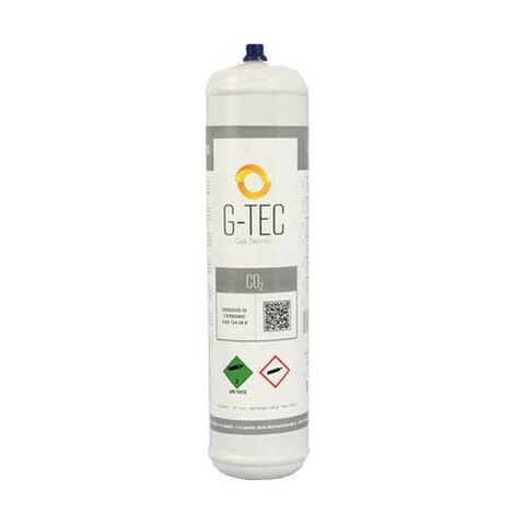 Bombola usa e getta monouso gas Ossigeno O2 110 bar 0,950 lt 147 gr cartuccia