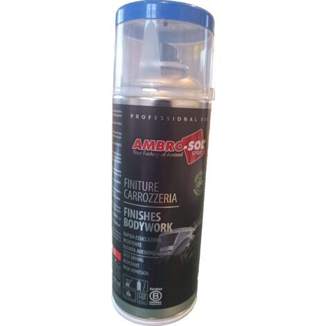Bomboletta ambro-sol v400car10 vernice acrilica blu new holland 400ml