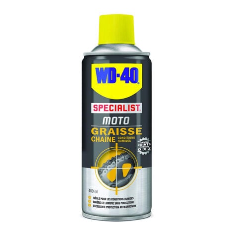Bomboletta di grasso per catena moto 400ml