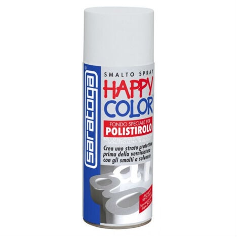 Bomboletta happy color spray 400ml primer fondo speciale per polistirolo