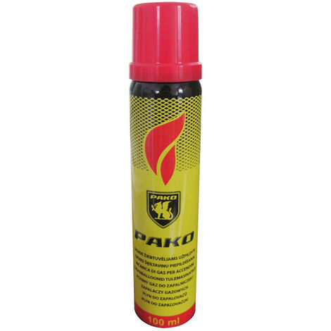 Bomboletta ricarica gas 100 ml corpo in lamiera valvola in PVC bombola con 5 adattatori