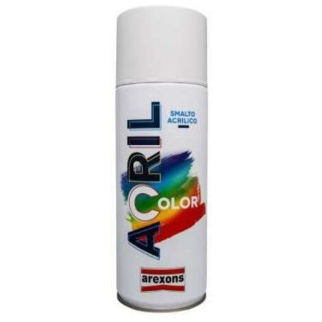 Bomboletta Spray Acrilcolor 400ml Nero Lucido RAL9005