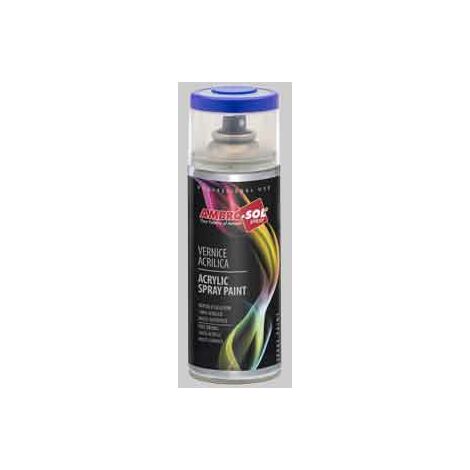 Vernice spray universale alta qualità colore nero lucido ml400