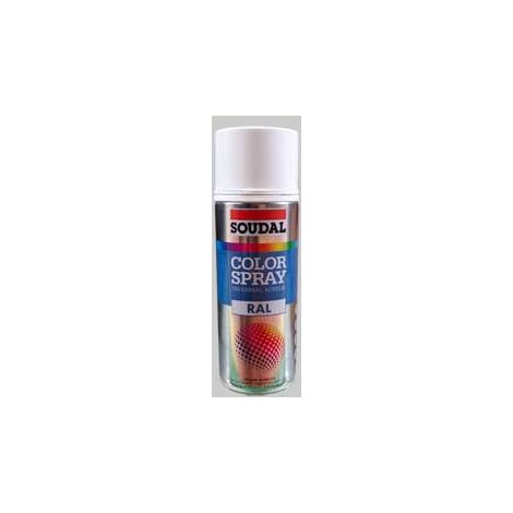 Bomboletta spray acrilico universale soudal 400 ml trasparente opaco conf. da 6 pz