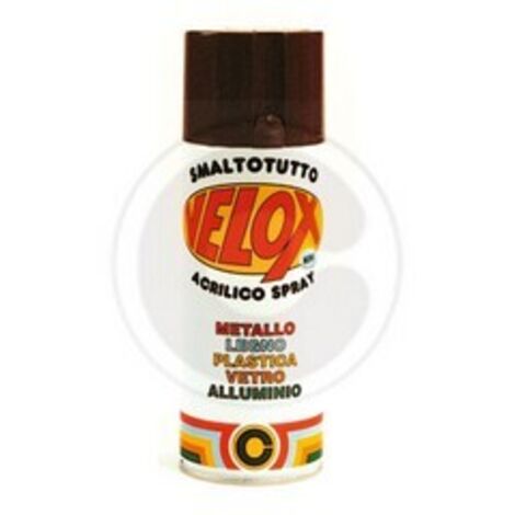 bomboletta spray acrilico velox ancorante arancio puro RAL 2004 ml 400 smalto