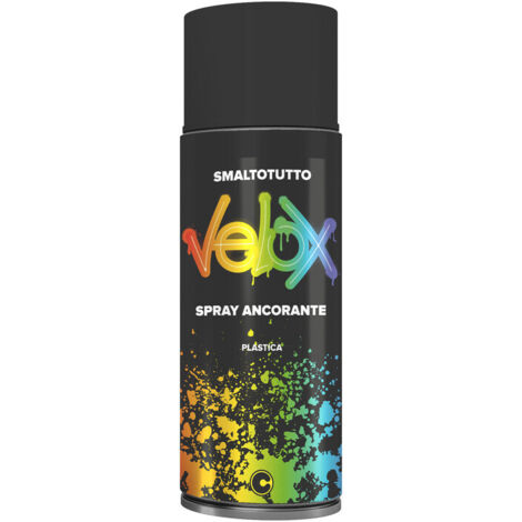 bomboletta spray acrilico velox ancorante trasparente per plastica ml 400