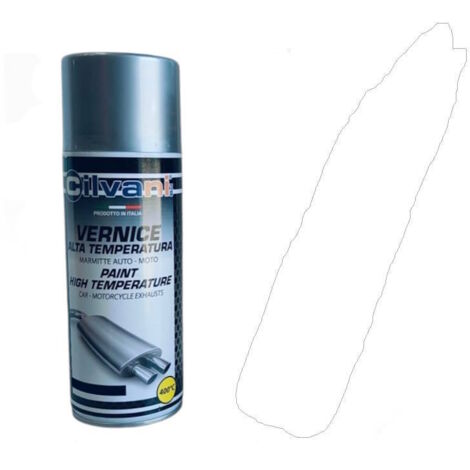 Bomboletta spray alta temperatura trasparente 400� rapida marmitte caldaie stufe
