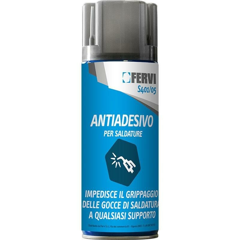 Image of Bomboletta spray antiadesivo per saldature 400 ml anti adesivo Fervi s01/05