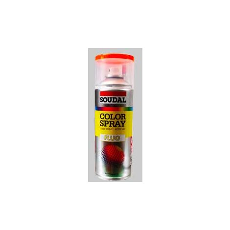 Bomboletta spray fluorescente soudal 400 ml - giallo conf. da 6 pz