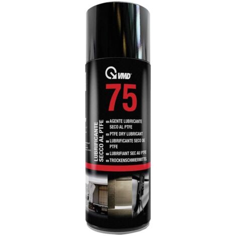 Bomboletta spray lubrificante a secco ptfe 400 ml teflon antiadesivo Vmd 75
