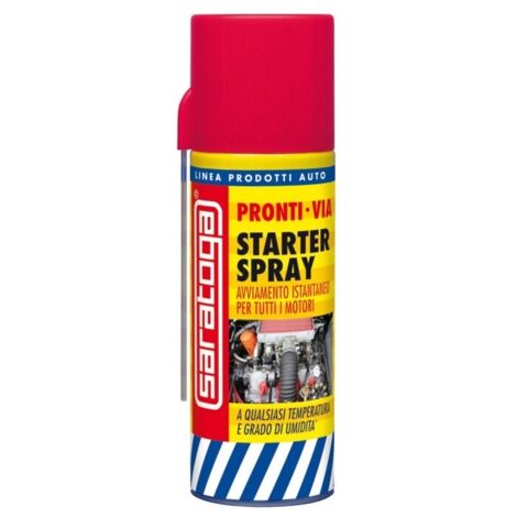 Bomboletta starter spray avviatore motori istantaneo avviamento accens saratoga