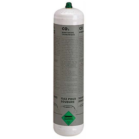 Bombona gas dióxido de carbono CO2 1 litro no recuperable