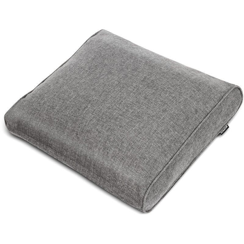Bomoe - Coussin Jardin Extérieur Gris clair, 70cm, 70cm, 8