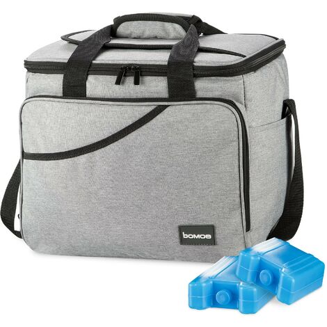 bomoe Nevera portátil IceBreezer KT39 - Bolsa térmica Comida y Bebida - Aprox. 39x28x29 cm - 25 litros