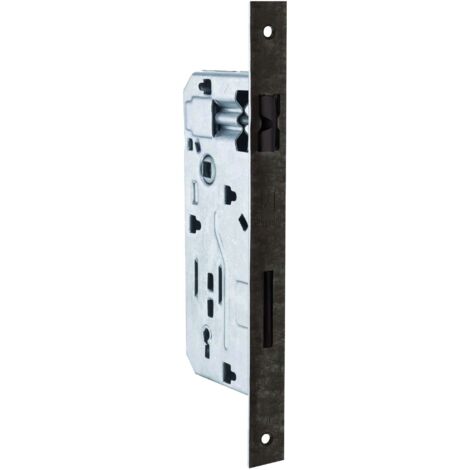 Bonaiti SERRATURA LEGNO PATENT INF. B/QUADRO Art. 040P - bronzato verniciato E.40