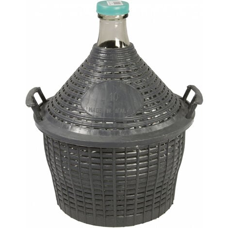 Bonbonne en verre petit col ajouré 5 litres - DUHALLE