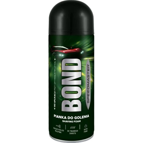 Bond Speedmaster Rasierschaum 400 ml – Komfort und Sicherheit der Rasur