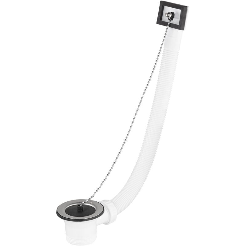 Bonde à bouchon pour évier inox Ø50 avec tp Noyon&thiebault 1'1/2