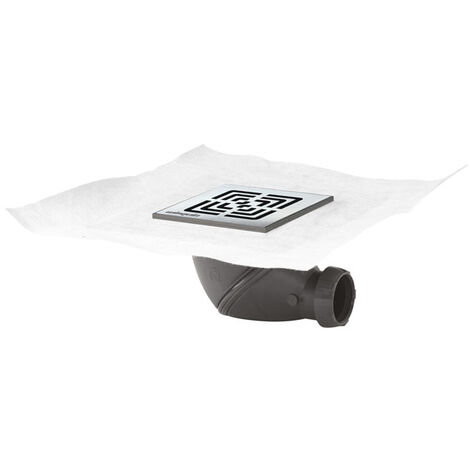 Bonde à chaper JAMES orientable 360° grille carrée inox