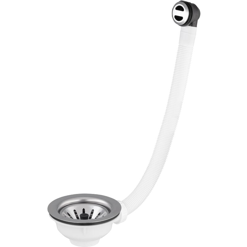 Noyon&thiebault - Bonde à panier tout type d'évier Ø90 avec trop plein 1'1/2