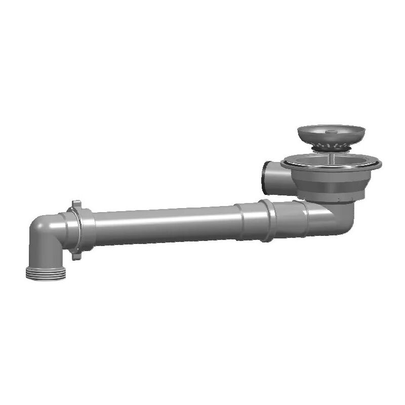 Bonde à panier sans trop plein, diamètre 90 mm