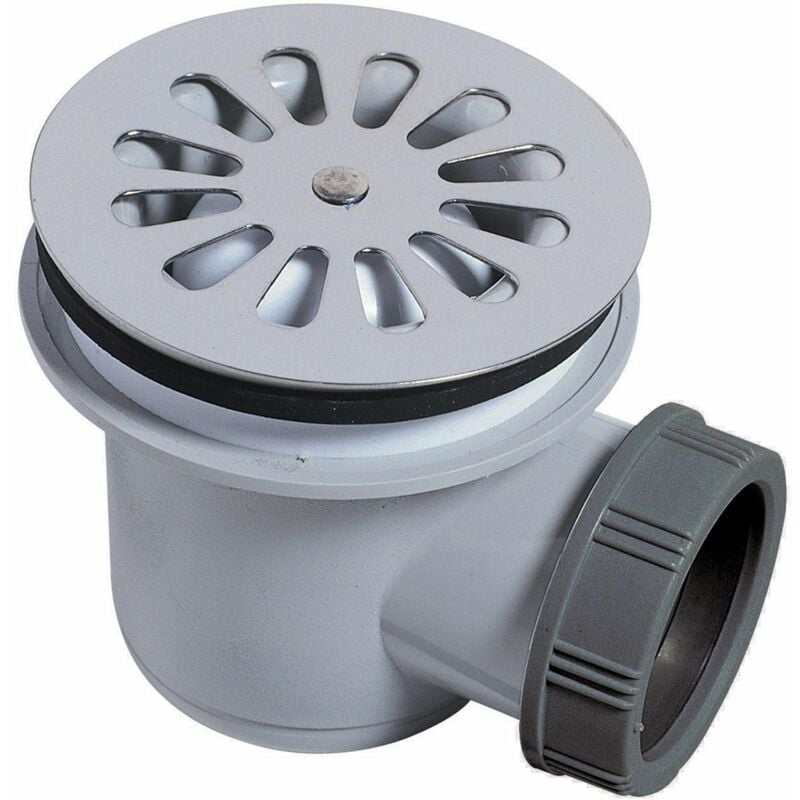 Altech - bonde plastique - diamètre 60 mm - horizontale - a grille - débit 24 litres par minute 30722606