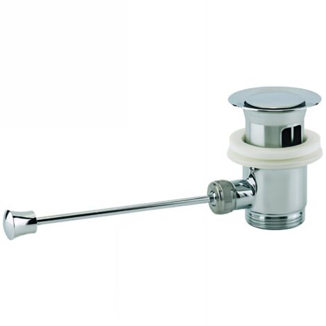 Bonde automatique laiton pour lavabo avec tirette horizontale - VALENTIN - 00 100300 000 00