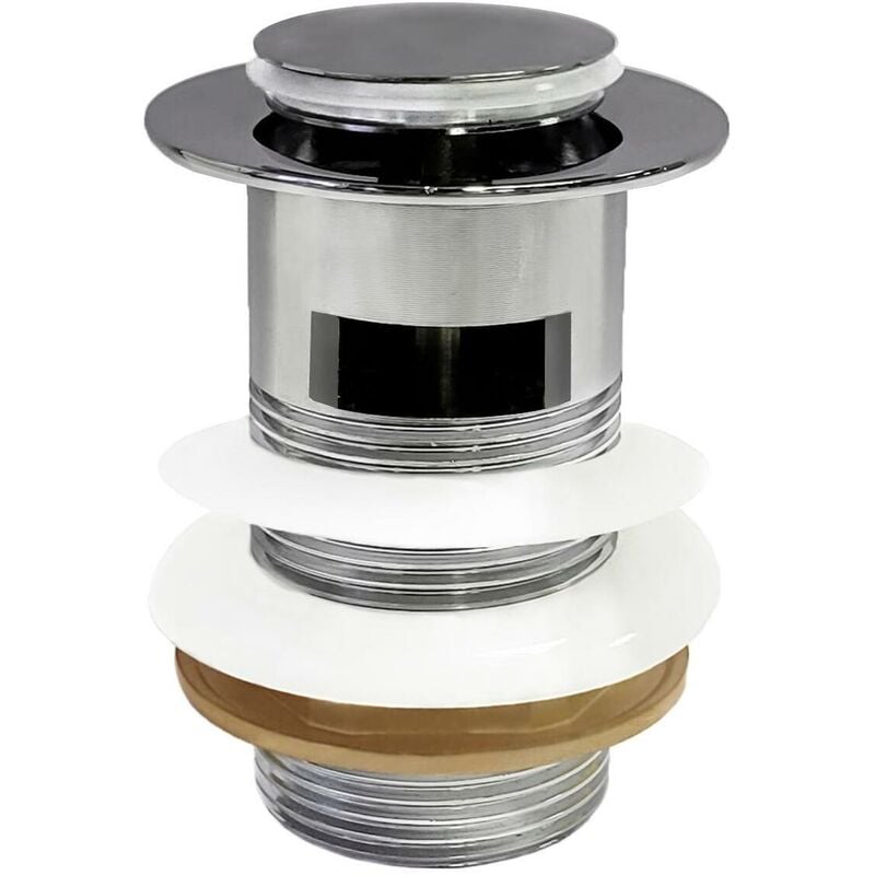 Bonde clic-clac chromée - avec trop plein Clarance