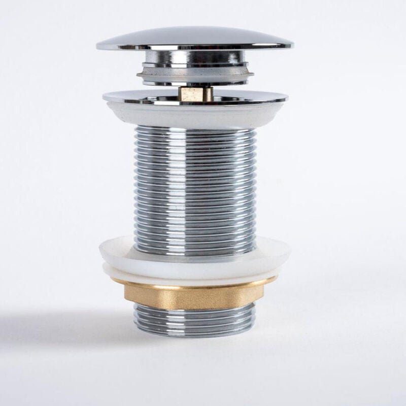 Wanda Collection - Bonde clic-clac pour vasque sans trop plein, chromé